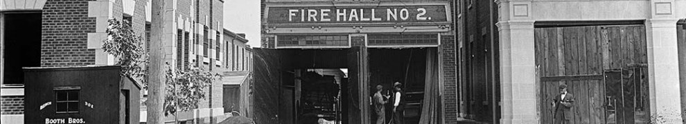 East Toronto Fire Hall No 2, 1911 Main Street, east side, south of Swanwick Avenue.